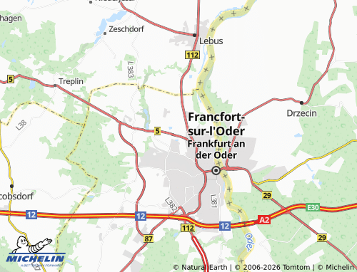 Mappa MICHELIN Kliestow - ViaMichelin