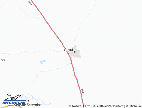 Mapa MICHELIN Santa Fé - ViaMichelin