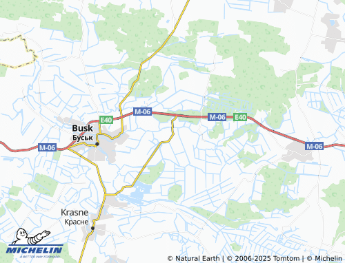 MICHELIN-Landkarte Chuchmany - ViaMichelin