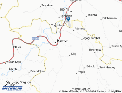 MICHELIN Kümbet map - ViaMichelin