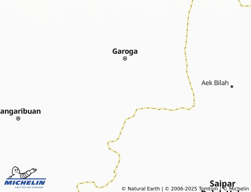 MICHELIN Garoga Sibargot map - ViaMichelin