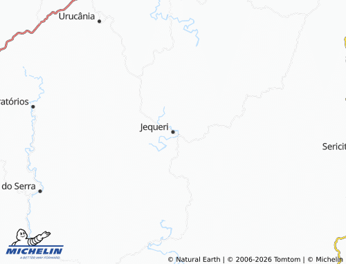 Mappa MICHELIN Jequeri - ViaMichelin