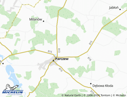 MICHELIN Jasionka map - ViaMichelin