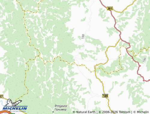 Mapa MICHELIN Prevešt - ViaMichelin