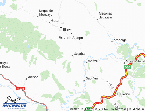 Mappa MICHELIN Sestrica - ViaMichelin