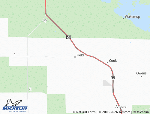 Mappa MICHELIN Field - ViaMichelin