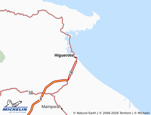 MICHELIN-Landkarte Higuerote - ViaMichelin