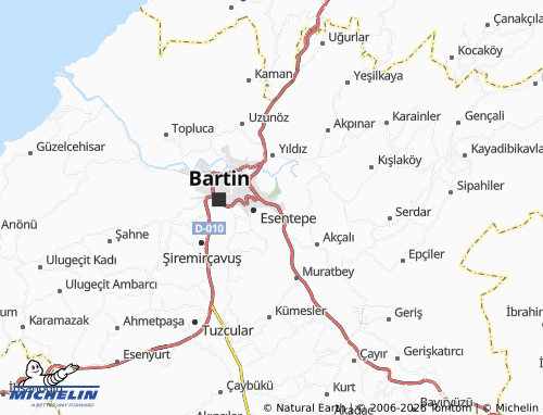 MICHELIN-Landkarte Çaydüzü - ViaMichelin