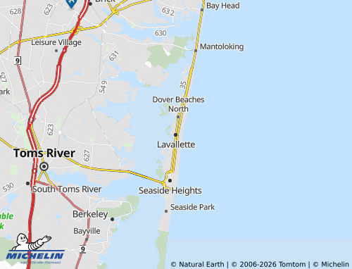 Mappa MICHELIN Lavallette - ViaMichelin