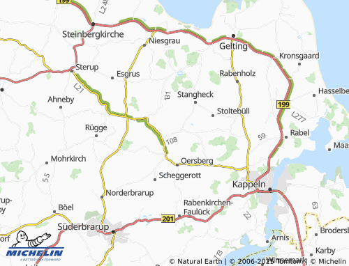 Kaart MICHELIN Gulde - ViaMichelin