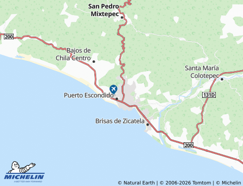 MICHELIN Nuevo Amanecer map - ViaMichelin