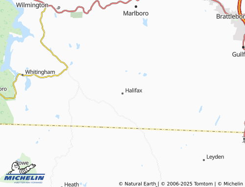 MICHELIN-Landkarte Halifax - ViaMichelin