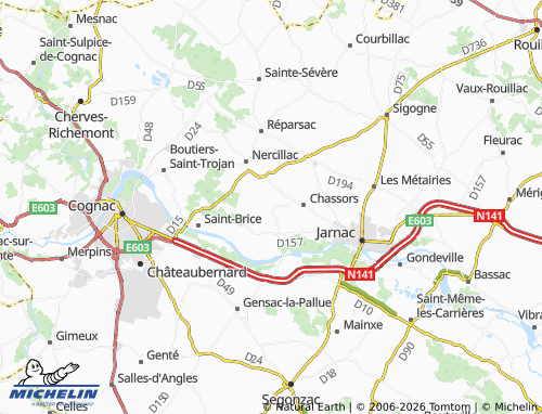 Mapa MICHELIN Julienne - ViaMichelin