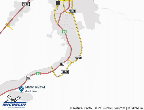 MICHELIN-Landkarte al-Nakheel - ViaMichelin