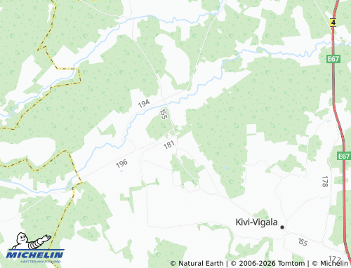 Mapa MICHELIN Vana-Vigala - ViaMichelin