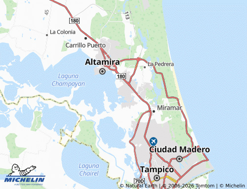 Mappa MICHELIN Nuevo Lomas del Real - ViaMichelin