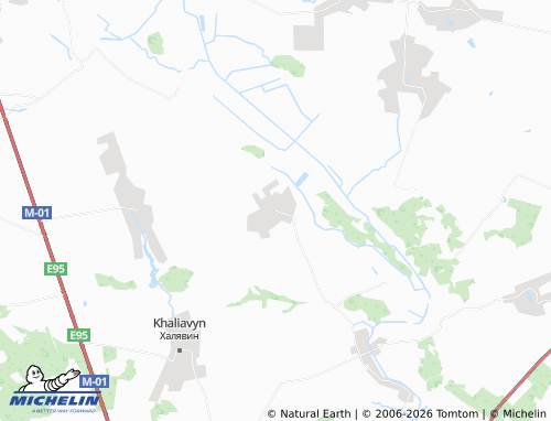 Mappa MICHELIN Petrushyn - ViaMichelin