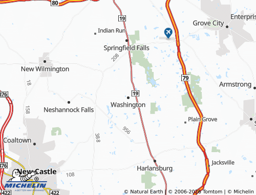 Mappa MICHELIN Washington - ViaMichelin