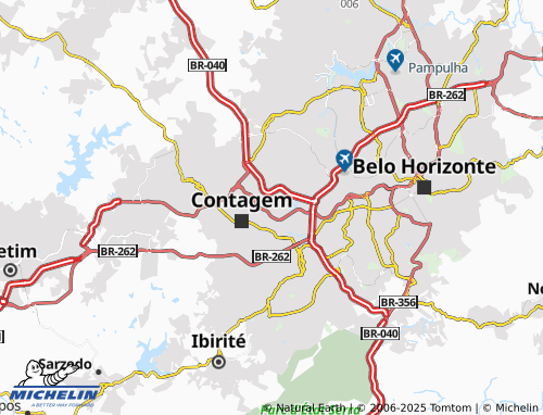 MICHELIN Água Branca map - ViaMichelin