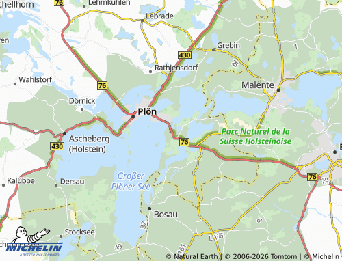 MICHELIN Ruhleben map - ViaMichelin