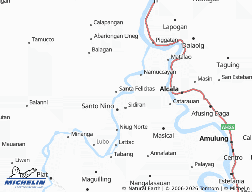 MICHELIN San Manuel map - ViaMichelin