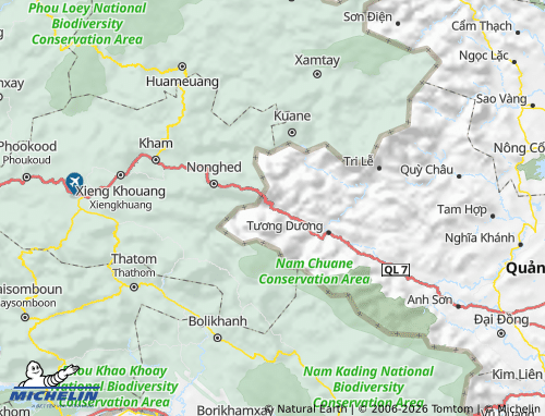 MICHELIN Kỳ Sơn map - ViaMichelin