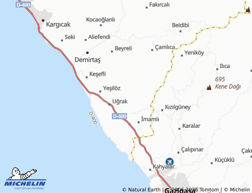 Mappa MICHELIN Hocalar - ViaMichelin