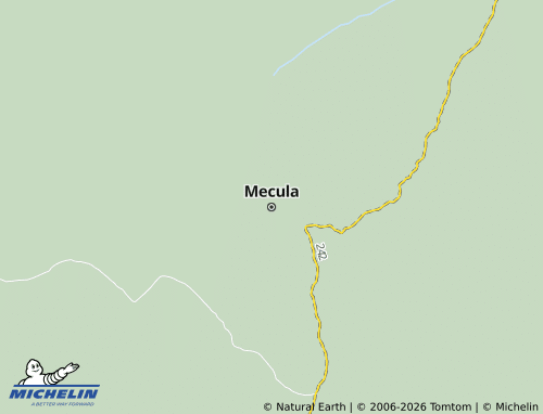 MICHELIN-Landkarte Mecula - ViaMichelin