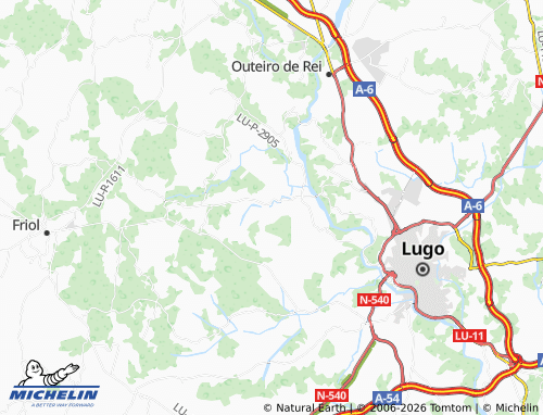 MICHELIN Maira map - ViaMichelin