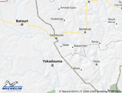 Mappa MICHELIN Dédé-Mokouba - ViaMichelin