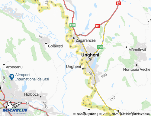 MICHELIN-Landkarte Bosia - ViaMichelin