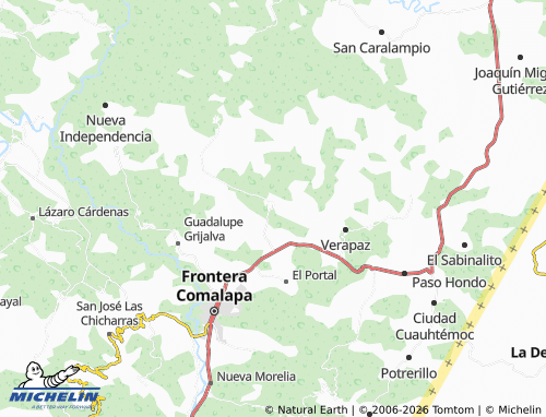 Mappa MICHELIN Barrio Santa Rosa - ViaMichelin