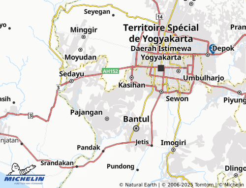 MICHELIN Bangunjiwo map - ViaMichelin