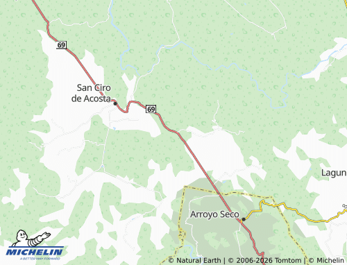 Mappa MICHELIN El Quelitalillo - ViaMichelin