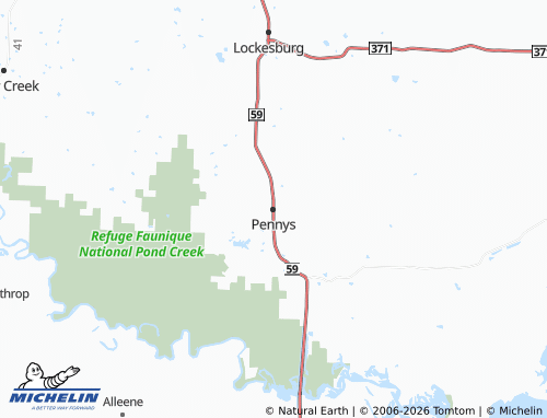Mappa MICHELIN Pennys - ViaMichelin