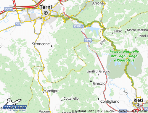 MICHELIN I Prati map - ViaMichelin