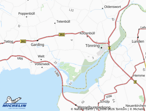 MICHELIN Kating map - ViaMichelin