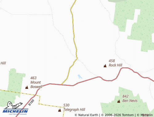 MICHELIN Crowlands map - ViaMichelin