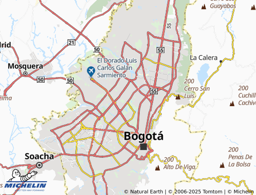MICHELIN La Estradita map - ViaMichelin