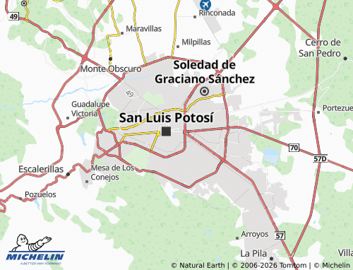 Mappa MICHELIN Francisco I Madero - ViaMichelin