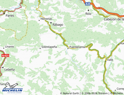 Mappa MICHELIN Obeso - ViaMichelin