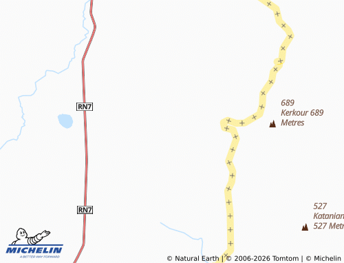 MICHELIN Bounou map - ViaMichelin
