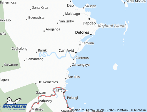 Mapa MICHELIN Barangay 7 - ViaMichelin