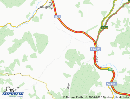 MICHELIN Crawfordjohn map - ViaMichelin
