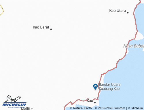 MICHELIN Ngoali map - ViaMichelin