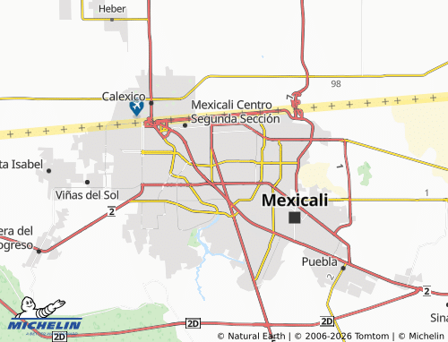 Mappa MICHELIN Uabc - ViaMichelin