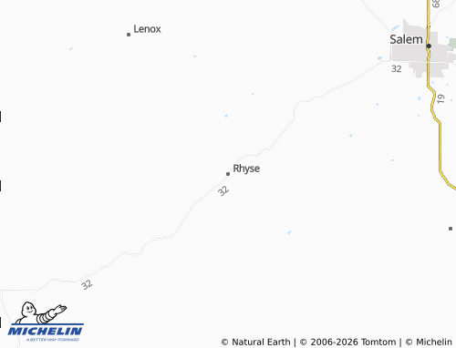 Carte MICHELIN Rhyse - ViaMichelin