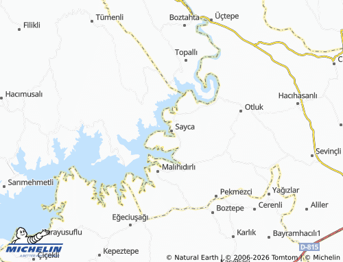 Mappa MICHELIN Sayca - ViaMichelin