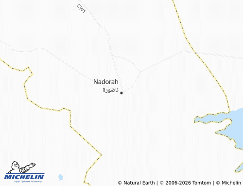 Mappa MICHELIN Nadourah - ViaMichelin