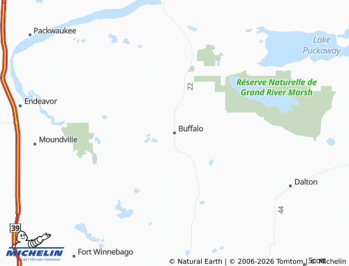 Mappa MICHELIN Buffalo - ViaMichelin